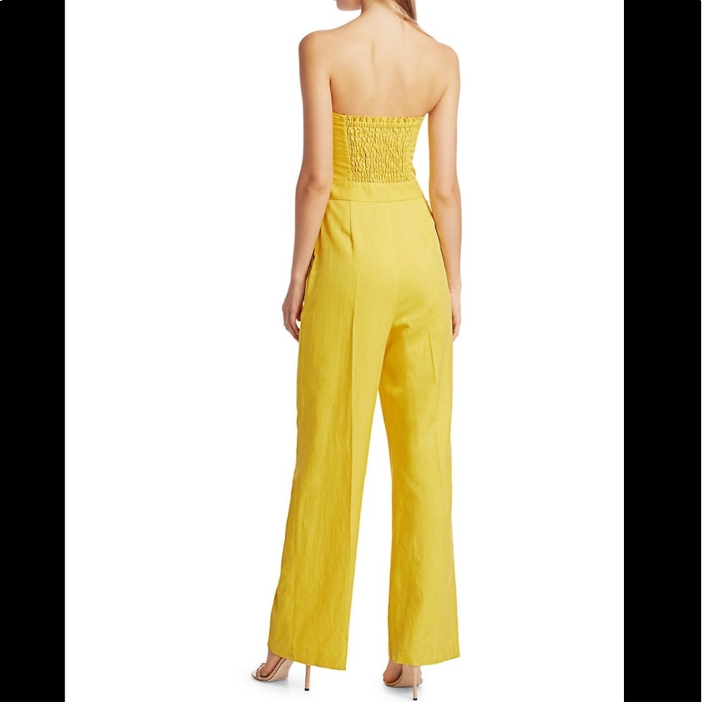 Derek Lamb 10 Crosby Alene-Tie Strapless Jumpsuit - Picture 6 of 15